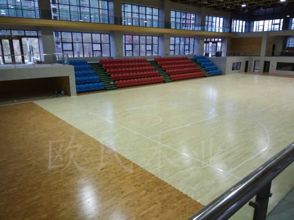 河南登封人民文化宮體育館木地板